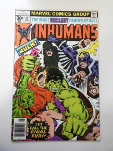 The Inhumans #12 (1977) FN+ Condition