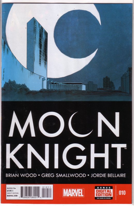 Moon Knight (vol. 5, 2014) # 10 NM Wood/Smallwood/Camuncoli, Shalvey cover