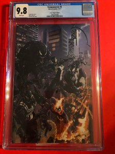 VENOMVERSE #5 CGC 9.8 WP MARVEL-11/17 / CRAIN  VIRGIN  EDITION /  NEW SLAB 