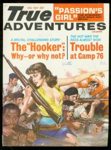 TRUE ADVENTURES DEC 1963-SPICY DE SOTO COVER-HOOKER FN/VF