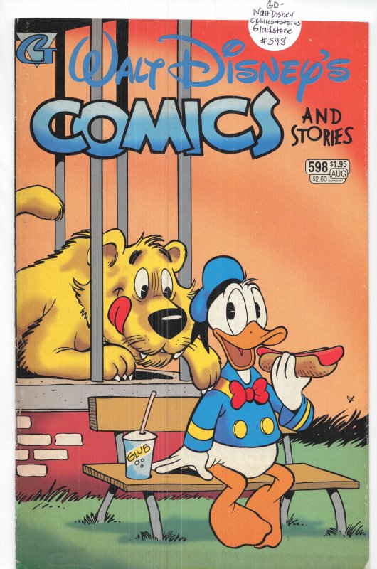 Walt Disney's Comics and Stories #598 (1995)