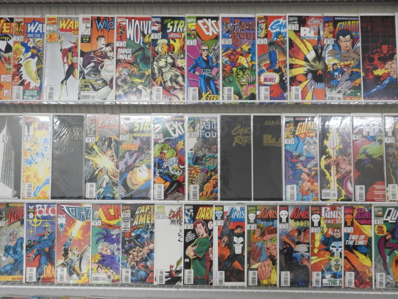 Huge Lot 140+ Comics W/ X-Men, Punisher, Thor, Venom+ Avg VF Condition!