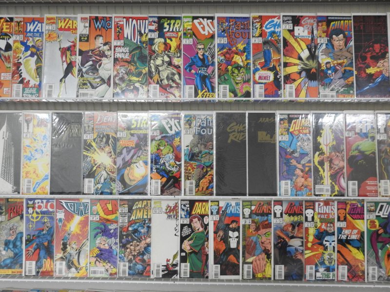 Huge Lot 140+ Comics W/ X-Men, Punisher, Thor, Venom+ Avg VF Condition!