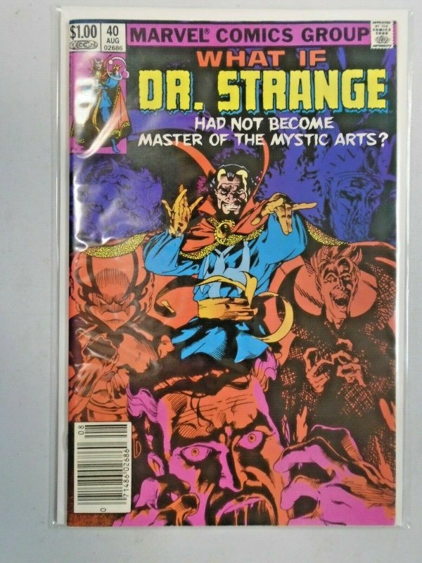 Marvel What If #40 Dr. Strange 8.0 VF (1983)