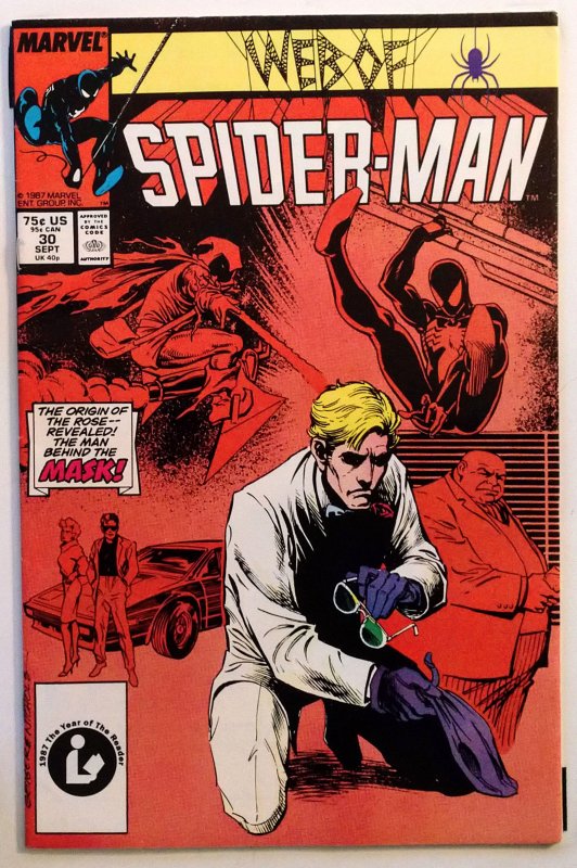 Web of Spider-Man #30 (FN/VF, 1987)