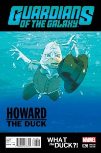 (2015) GUARDIANS OF THE GALAXY #26 NIRVANA NEVERMIND ALBUM HOMAGE VARIANT COVER