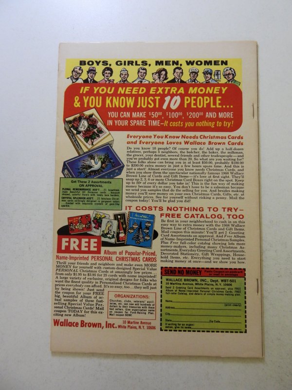 Nick Fury, Agent of SHIELD #4 (1968) VF- condition