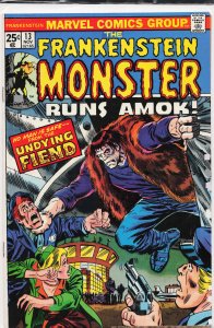 The Frankenstein Monster #13 (1974) Frankenstein Monster
