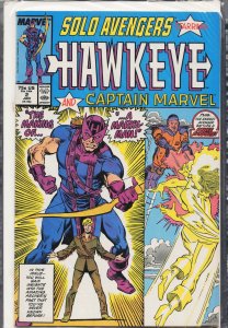 Solo Avengers #2 (1988) Captain Marvel