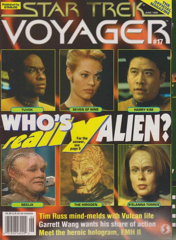 Official Star Trek: Voyager Magazine, The #17 VF/NM; Starlog | save on shipping