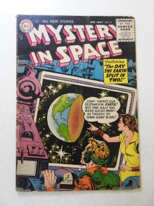 Mystery in Space #31 (1956) VG- Condition 1 in spine split