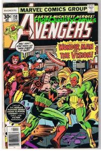 AVENGERS #158, FN, Iron Man, Wonder, Captain America, 1963, Graviton