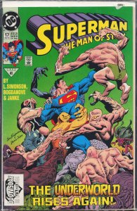 Superman: The Man of Steel #17 (1992) Superman [Key Issue]