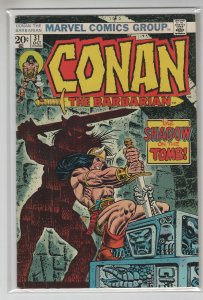 CONAN THE BARBARIAN (1970 MARVEL) #31 FN+ A15484