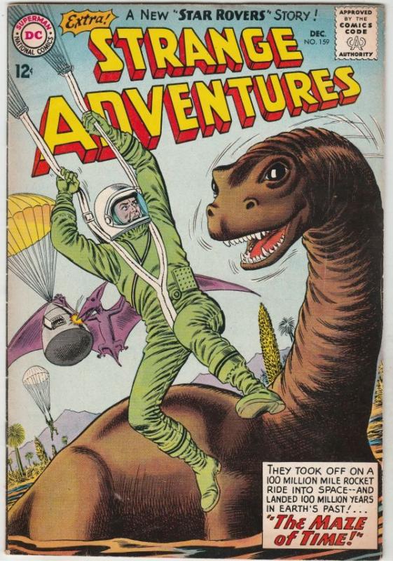 Strange Adventures #159 (Dec-63) FN/VF+ High-Grade Star Rovers