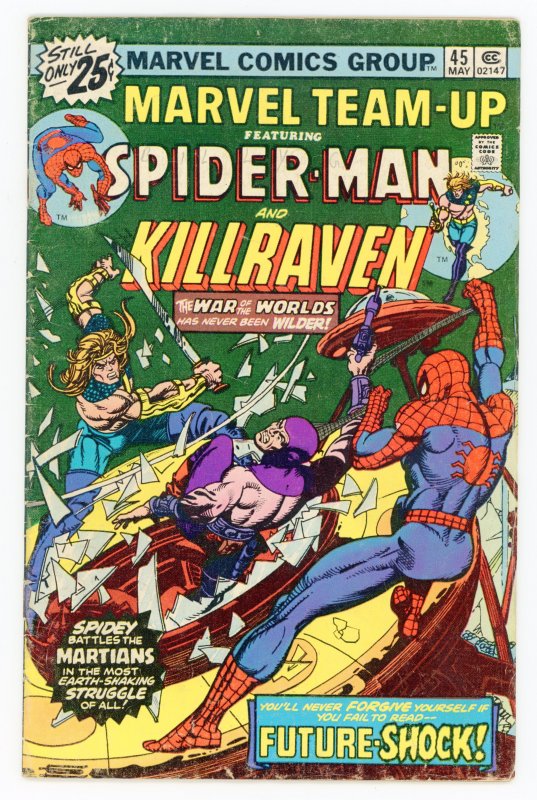 Marvel Team-Up #45 Spider-Man Killraven FN