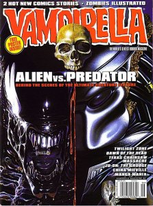 Vampirella Comics Magazine #6E FN ; Harris | Alien vs Predator