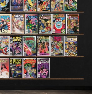 Huge Lot 150+ Comics with Alpha Flight, The Avengers, Rom & More!