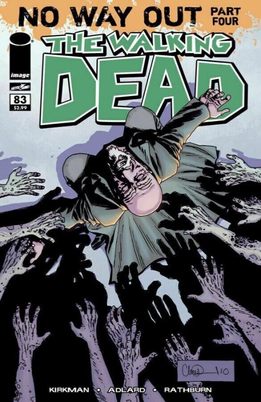 THE WALKING DEAD # 83,84 & 85 NM.