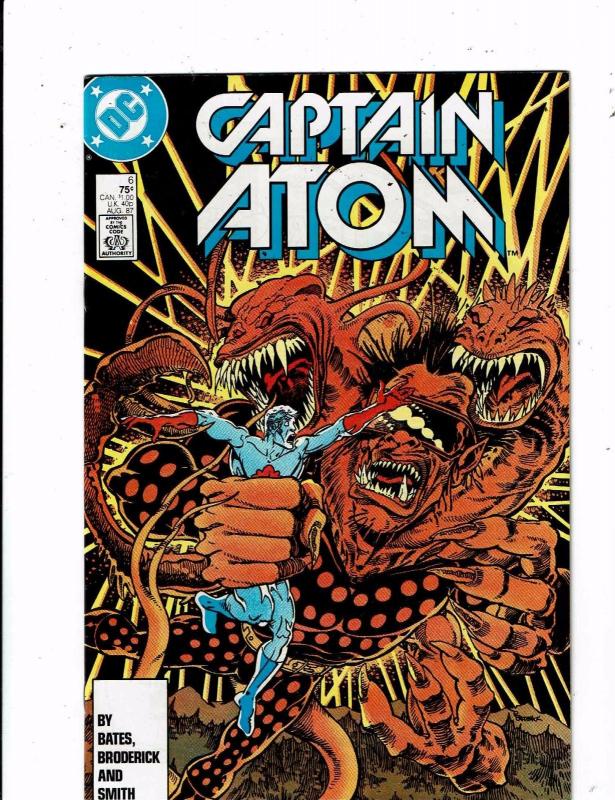 Lot of 5 Captain Atom DC Comic Books #6 7 8 9 10 LH15