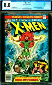 X-Men #101 CGC Graded 8.0 Origin & 1st Pheonix