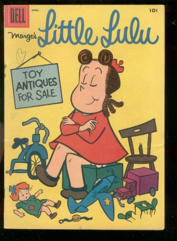 MARGE'S LITTLE LULU #106 1957-JOHN STANLEY ART-DELL COM VG/FN