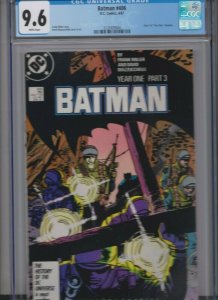 BATMAN #406/ CGC 9.6 WHITE.--