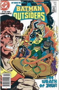 Batman and the Outsiders #12 through 15 Newsstand Edition (1984)