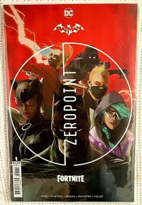 ?HOT BOOK~DC~BATMAN FORTNITE ZERO POINT #1~Cover A,B,C FIRST PRINT Sealed Set?