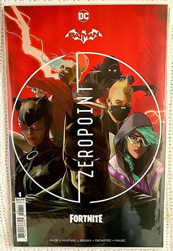 ?HOT BOOK~DC~BATMAN FORTNITE ZERO POINT #1~Cover A,B,C FIRST PRINT Sealed Set?
