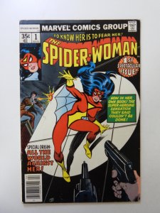 Spider-Woman #1 GD condition cover detached both staples