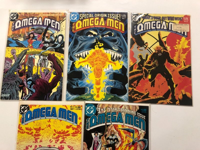5 Omega Men  DC Comics  # 1 2 6 7 8  Batman Superman  27 KE5