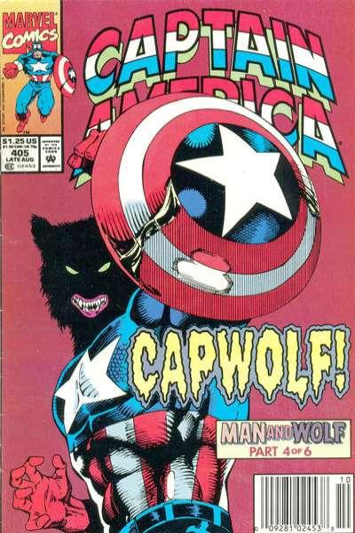 Captain America (1968 series) #405, Fine (Stock photo)