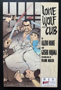 (1987) First Comics Lone Wolf and Cub #1 1st Print! Frank Miller Cover!