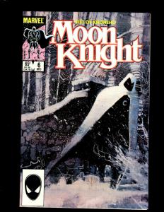 11 Moon Knight Marvel Comic Books #1 2 3 4 5 6, #1 2 3 4 9 JF25