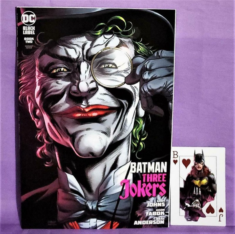 Batman THREE JOKERS #1 - 3 F Jason Fabok Variant Covers Geoff Johns (DC, 2020)! 761941360157