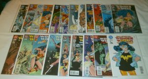 Wonder Woman V2 #101-136, Annuals, Plus, Files, Byrne run 100% complete set