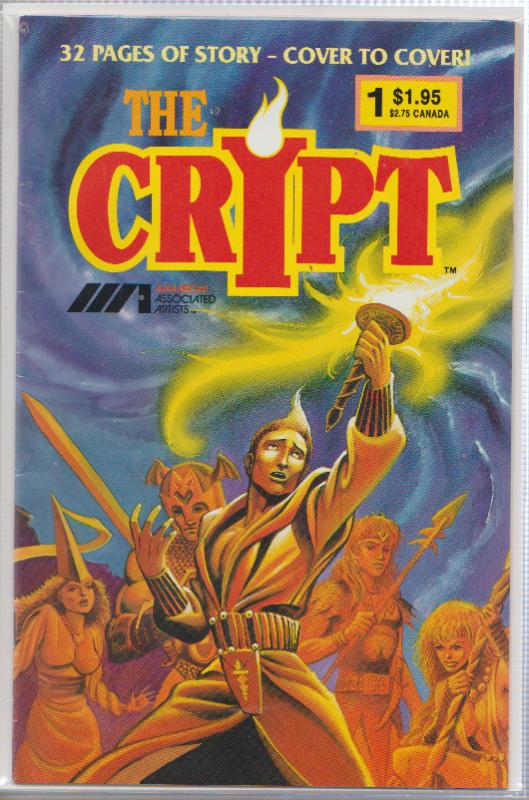 THE CRYPT #1 - AAAARGH! ASSOCIATED ARTISTS - 1987