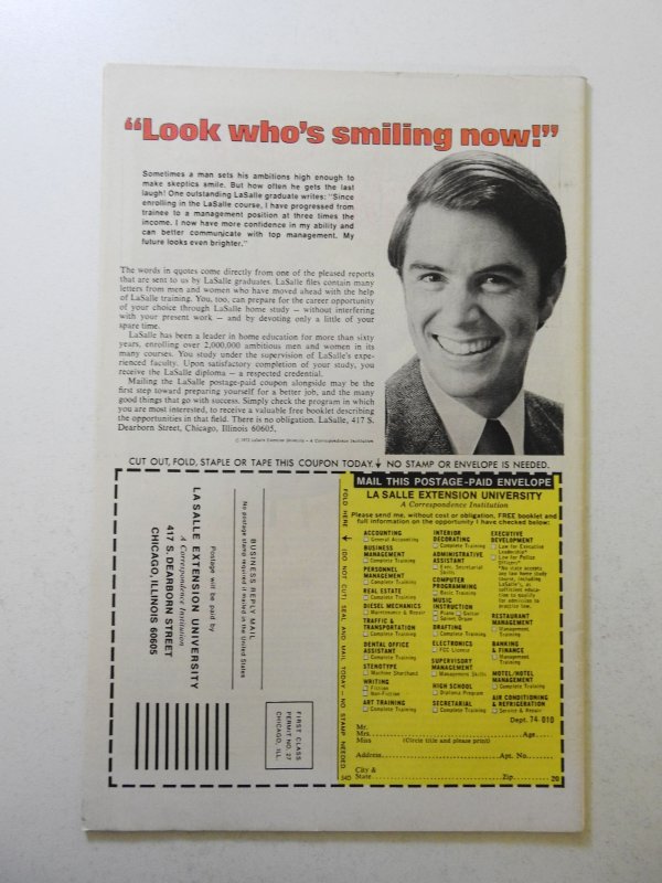 Warlock #12 (1976) VG+ Condition moisture stain fc