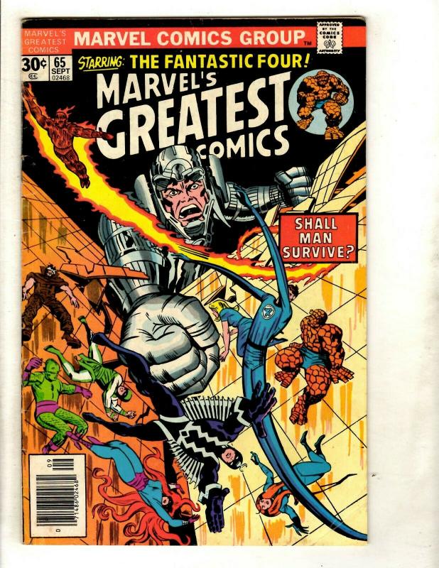 8 Marvel Comics What The?! # 1 2 4 5 Marvel's Greatest Comics 65 Villain + WS1