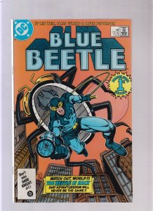 Blue Beetle #1 - 1st Conrad Carapax (8.5/9.0) 1986