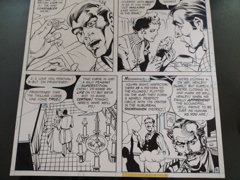 House of Mystery #256 original comic art by Romeo Tanghal and Bob Smith 1978