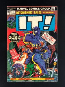 Astonishing Tales #21 (1973) GD/VG Featuring IT! The Colossus