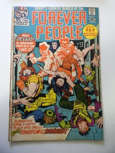 The Forever People #4 (1971) VG+ Condition stains bc