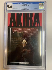 Akira (1988) # 1 (CGC 9.6 WP) 1st App Kaneda & Tetsuo