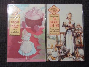 1990's Classics Illustrated HAMLET Scarlet letter LOOKING GLASS Lot of 3 NM