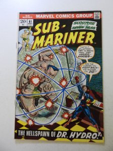 Sub-Mariner #61 (1973) VF- condition