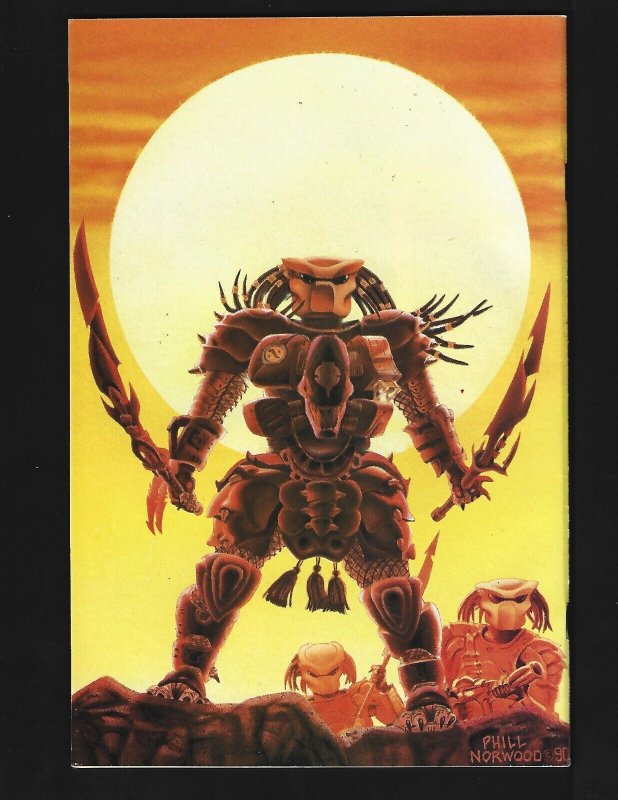 Aliens vs. Predator #1 (1990) VFNM Norwood 1st Machiko Noguchi Sci-Fi
