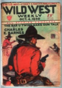 WILD WEST WEEKLY-10/4/1930-PULP-COOL COVER VG