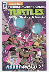 TMNT AMAZING ADVENTURES ROBOTANIMALS (2017 IDW) #2 BMB9BD